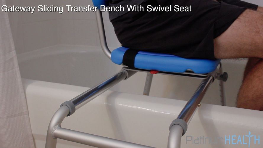 Your Medical Store Gateway Sliding Tub Transfer Bench Swivel Seat