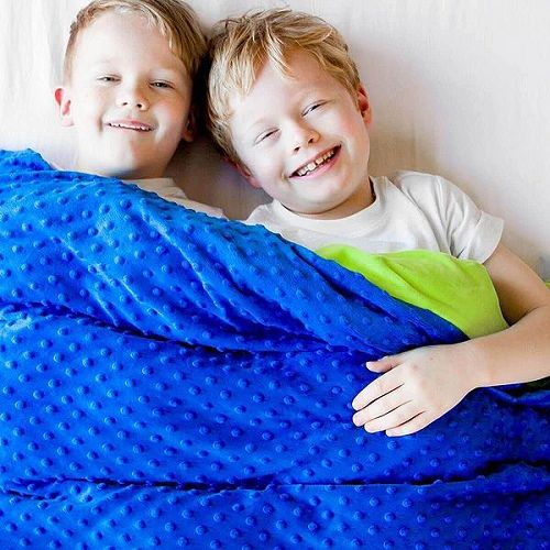 Sensory Weighted Blanket For Kids By Harkla